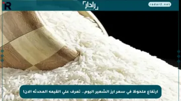 ارتفاع ملحوظ في سعر أرز الشعير اليوم.. تعرف على القيمة المحدثة الآن!